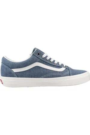 Vans Sko, Herre, Blå, 38 1/2 EU, Old Skool Threaded Den Sneakers