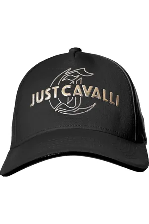 Roberto Cavalli Tilbehør, Herre, Sort, ONE SIZE, Hatte