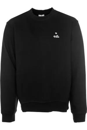 Arte Antwerp Sweathshirts & Hoodies, Herre, Sort, 2XL, Bomuld, Heart Logo Crewneck Sweatshirt