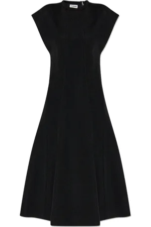 Jil Sander Kjole, Dame, Sort, M, Ærmeløs kjole