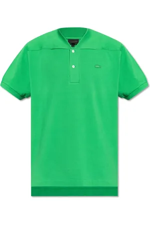 Lacoste Top, Herre, Grøn, S, Bomuld, Polo med logo