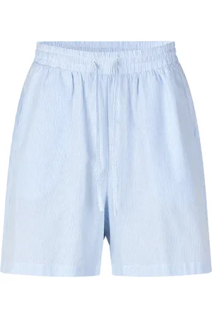 Lollys Laundry Shorts, Dame, Blå, L, Bomuld, Stribede Sommer Shorts & Knickers