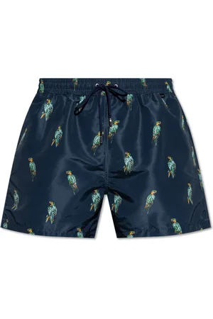 Paul Smith Badetøj, Herre, Blå, L, Uld, Badeshorts