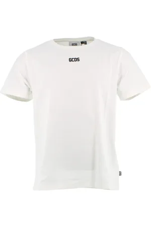 GCDS Top, Herre, Hvid, L, Hvide T-shirts og Polos