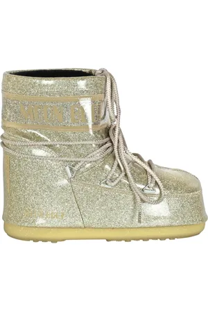 Moon Boot Sko, Dame, Gul, 36 EU, Uld, MB Icon Low Støvler