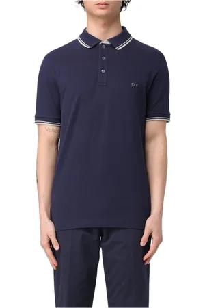 FAY Top, Herre, Blå, 3XL, Blå T-shirts og Polos