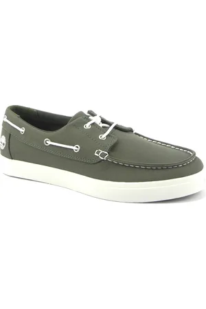 Timberland Sko, Herre, Grøn, 41 1/2 EU, Grønne bådesko