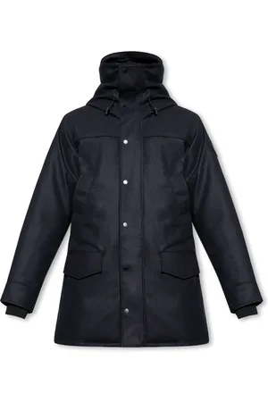 Canada Goose Jakke, Herre, Blå, XS, Uld, Langford Parka