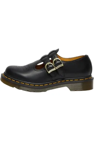 Dr. Martens Sko, Dame, Sort, 36 EU, Læder, Loafers med pyntet tå
