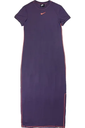 Nike Kjole, Dame, Lilla, XS, Polyester, Icon Clash Maxi Kjole