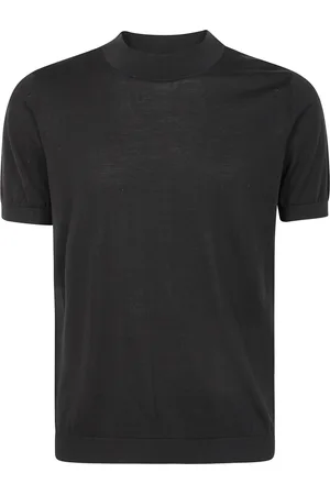 DRUMOHR Top, Herre, Sort, XL, Turtle Neck T-Shirt