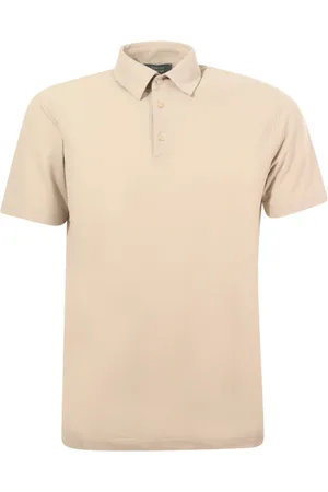 ZANONE Top, Herre, , XL, Bomuld, Sand Polo Slim Fit Bomuld