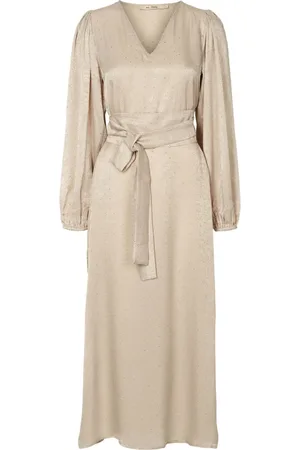 RUE de FEMME Kjole, Dame, , XS, Polyester, Elegant Cleona Kjole med V-Hals