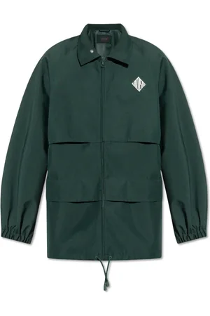 Lacoste Jakke, Herre, Grøn, M, Uld, Jakke med logo