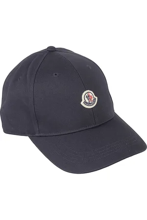 Moncler Tilbehør, Herre, Blå, 2XS, Bomuld, Blå Baseball Cap til Børn