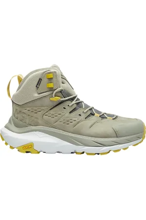 Hoka One One Sko, Herre, Grøn, 43 1/2 EU, Læder, Kaha 2 GTX Leather Trekking Støvler