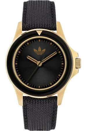 adidas Tilbehør, unisex, Sort, ONE SIZE, Multifarvet Silikone Kvarts Analog Ur