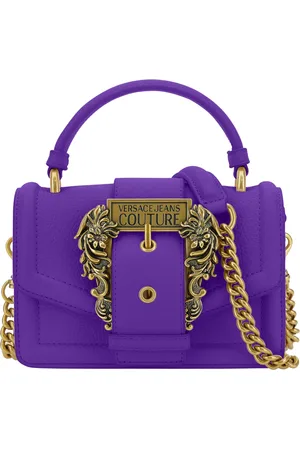 VERSACE Taske, Dame, Lilla, ONE SIZE, Uld, Stilfulde Tasker Samling