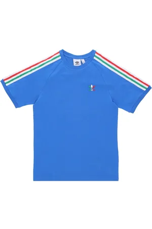 adidas Top, Herre, Blå, S, Nations Tee Bright Royal/Green