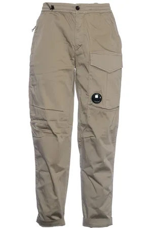 C.P. Company Bukser, Herre, , L, Bomuld, Vintage Khaki Cargo Bukser