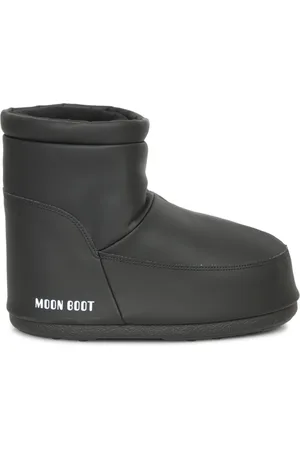 Moon Boot Sko, Herre, Sort, 45 EU, Polyester, Sorte Ankelstøvler