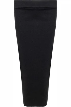 Tom Ford Kjole, Dame, Sort, S, Cashmere, Sort Langt Cashmere Nederdel