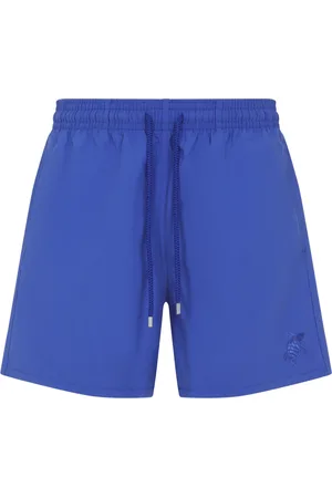 Vilebrequin Badetøj, Herre, Blå, 2XL, Uld, Stilfulde badeshorts til mænd