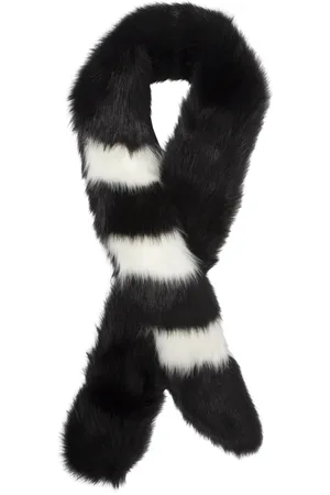 OFF-WHITE Tilbehør, Dame, Sort, ONE SIZE, Sciarpa Fake Thief Scarf