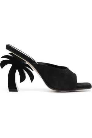Palm Angels Sko, Dame, Sort, 36 EU, Læder, Sandaler