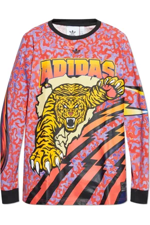 adidas Top, Herre, Flerfarvet, M, Bomuld, Langærmet T-shirt