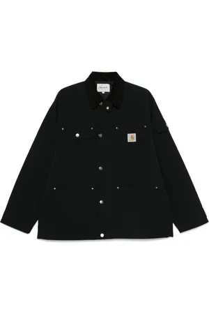 Carhartt Jakke, Herre, Sort, XL, Denim, Klassisk Denimjakke