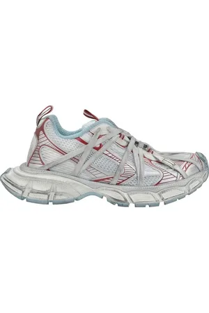 Balenciaga Sko, Herre, Hvid, 45 EU, Uld, Chunky Sole Reflekterende Sneakers
