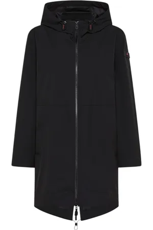 Peuterey Frakke, Dame, Sort, S, Uld, Sort Parka Coleo MDN 02