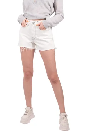Frame Shorts, Dame, Hvid, W26, Denim, Le Brigette Denim Shorts