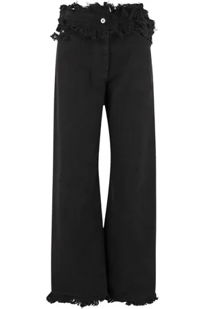 Salvatore Ferragamo Bukser, Dame, Sort, XS, Sorte bukser til mænd