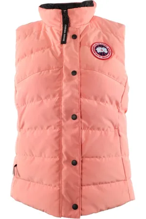 Canada Goose Jakke, Dame, Lyserød, XS, Bomuld, Koralfarvet Bodywarmer til Kvinder