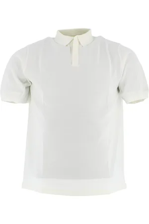 MC2 SAINT BARTH Top, Herre, Hvid, S, Bomuld, Hvid Polo Skjorte Korte Ærmer Bomuld