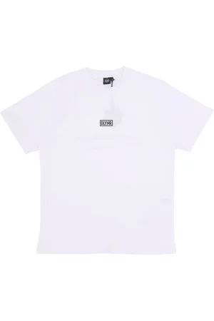 DOLLY NOIRE Top, Herre, Hvid, XL, Bomuld, 3D Box Logo Hvid T-shirt