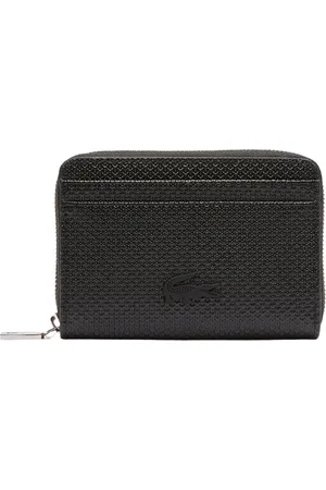 Lacoste Tilbehør, Dame, Sort, ONE SIZE, Læder, Klassisk Chantaco pung