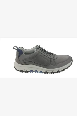 Gabor Sko, Herre, Grå, 41 EU, Rollingsoft Walking Sneakers