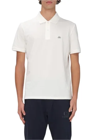 C.P. Company Top, Herre, Hvid, M, Creme T-shirts og Polos