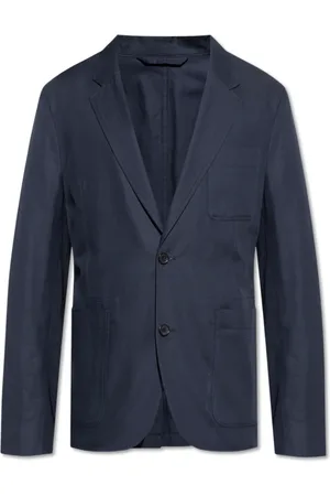 Paul Smith Jakke, Herre, Blå, L, Linned, Blazer med linnedfinish