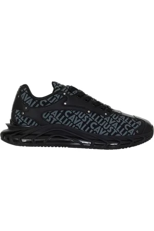 Roberto Cavalli Sko, Herre, Sort, 45 EU, Sneakers