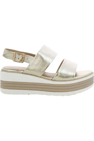 Regarde le ciel Sko, Dame, Grå, 36 EU, Uld, Guld Damesko Sheyla-02
