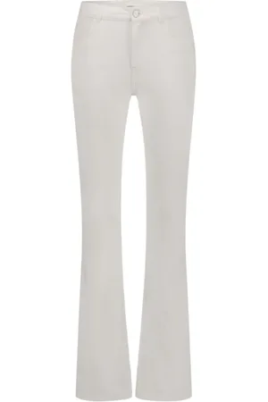 Fabienne Chapot Jeans, Dame, Hvid, W29 L32, Eva Flare Jeans