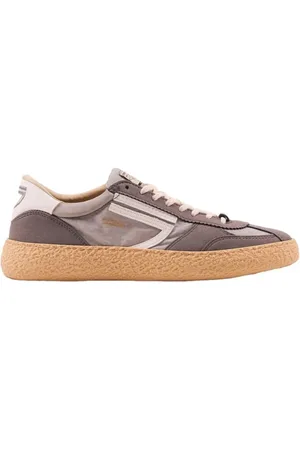 Puraai Sko, Herre, Flerfarvet, 40 EU, Læder, Grå Sneakers