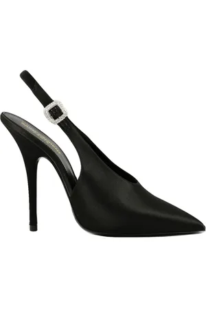 Saint Laurent Sko, Dame, Sort, 37 EU, Læder, Sko