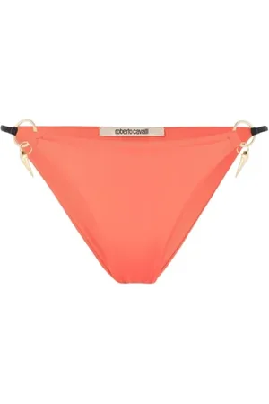 Roberto Cavalli Badetøj, Dame, , XL, Uld, Tiger Tooth Charm Bikini Briefs