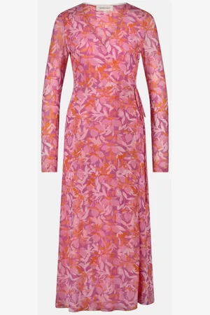 Fabienne Chapot Kjole, Dame, Lyserød, L, Polyester, Natty Dress
