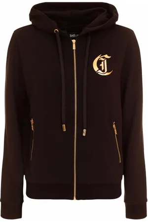 Roberto Cavalli Sweathshirts & Hoodies, Dame, Sort, M, Trøjer